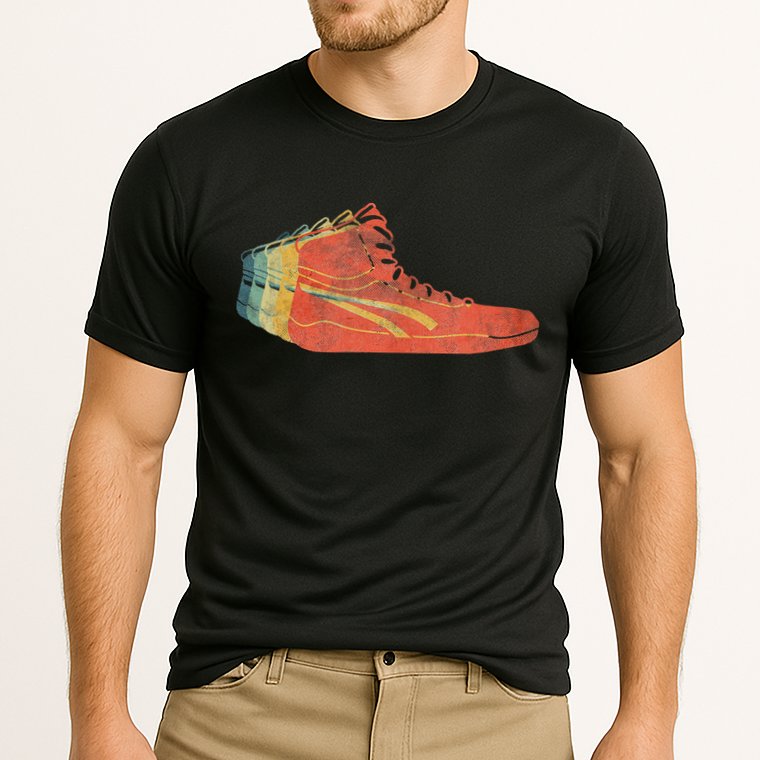 Wrestling Shoe funny sport lover wrestling Cooling Performance Crew T-Shirt