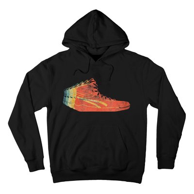 Wrestling Shoe funny sport lover wrestling Hoodie