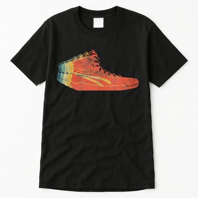 Wrestling Shoe funny sport lover wrestling Tall T-Shirt