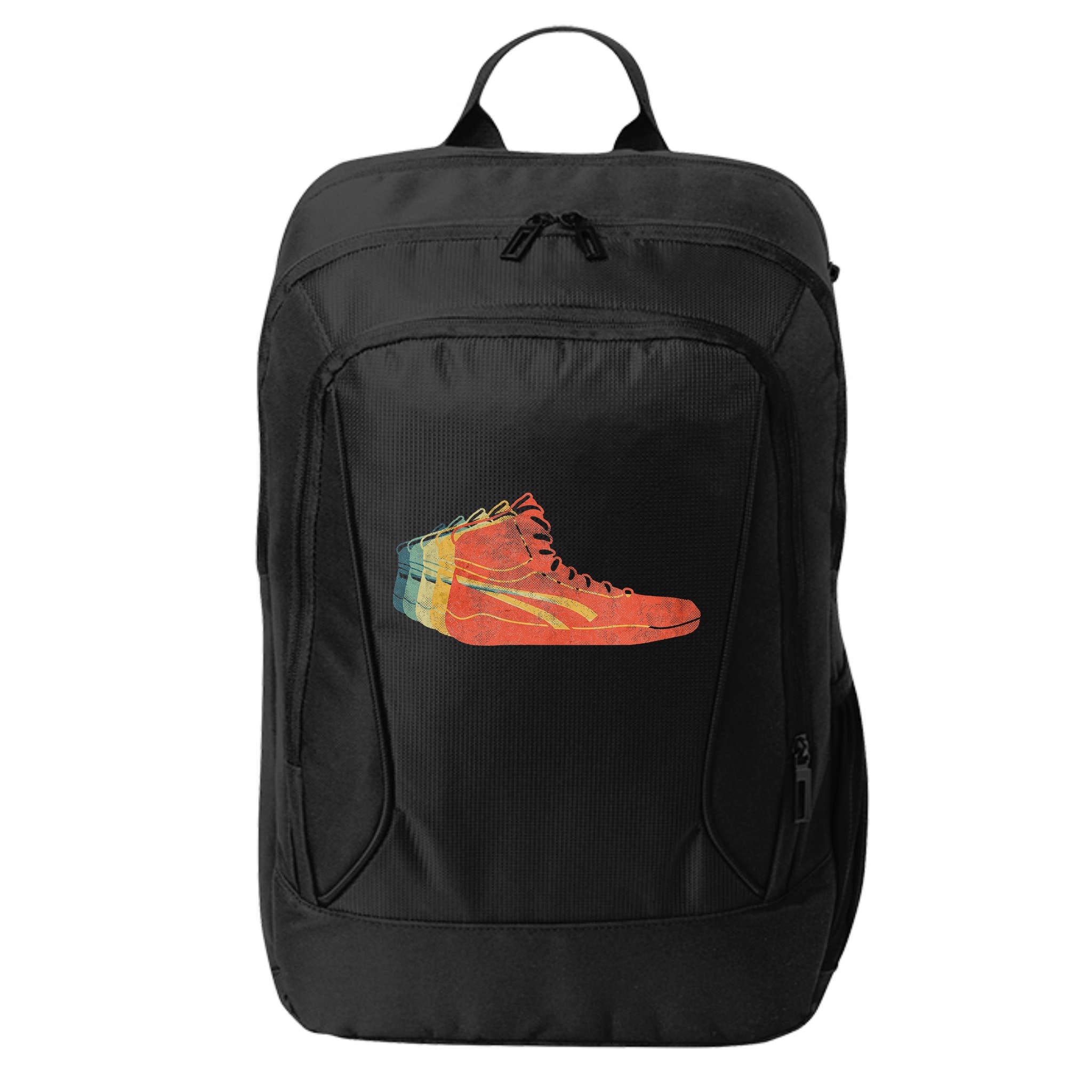Wrestling Shoe funny sport lover wrestling City Backpack