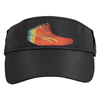 Wrestling Shoe funny sport lover wrestling Adult Drive Performance Visor