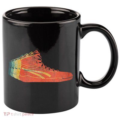 Wrestling Shoe funny sport lover wrestling 11oz C Handle Ceramic Mug
