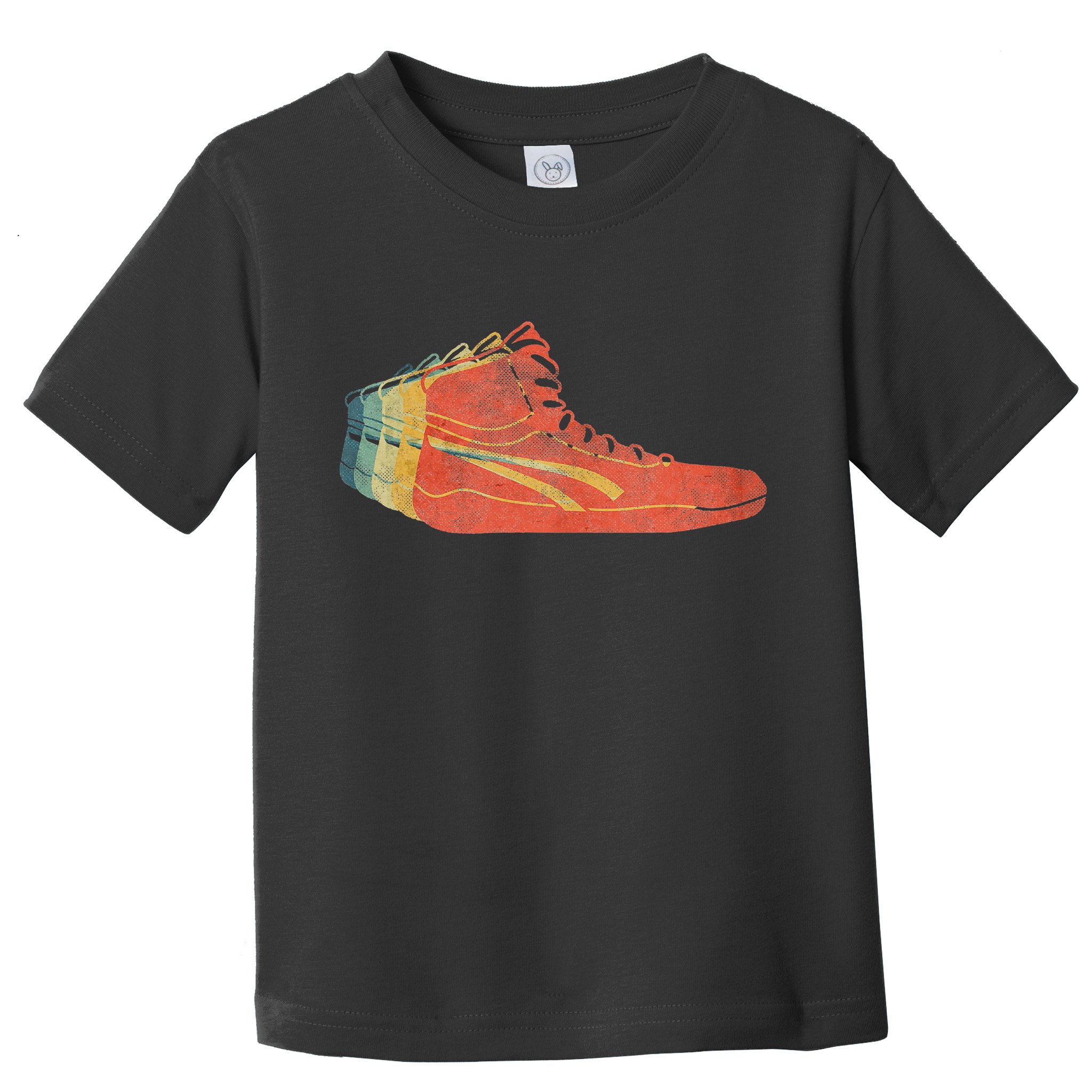 Wrestling Shoe funny sport lover wrestling Toddler T-Shirt