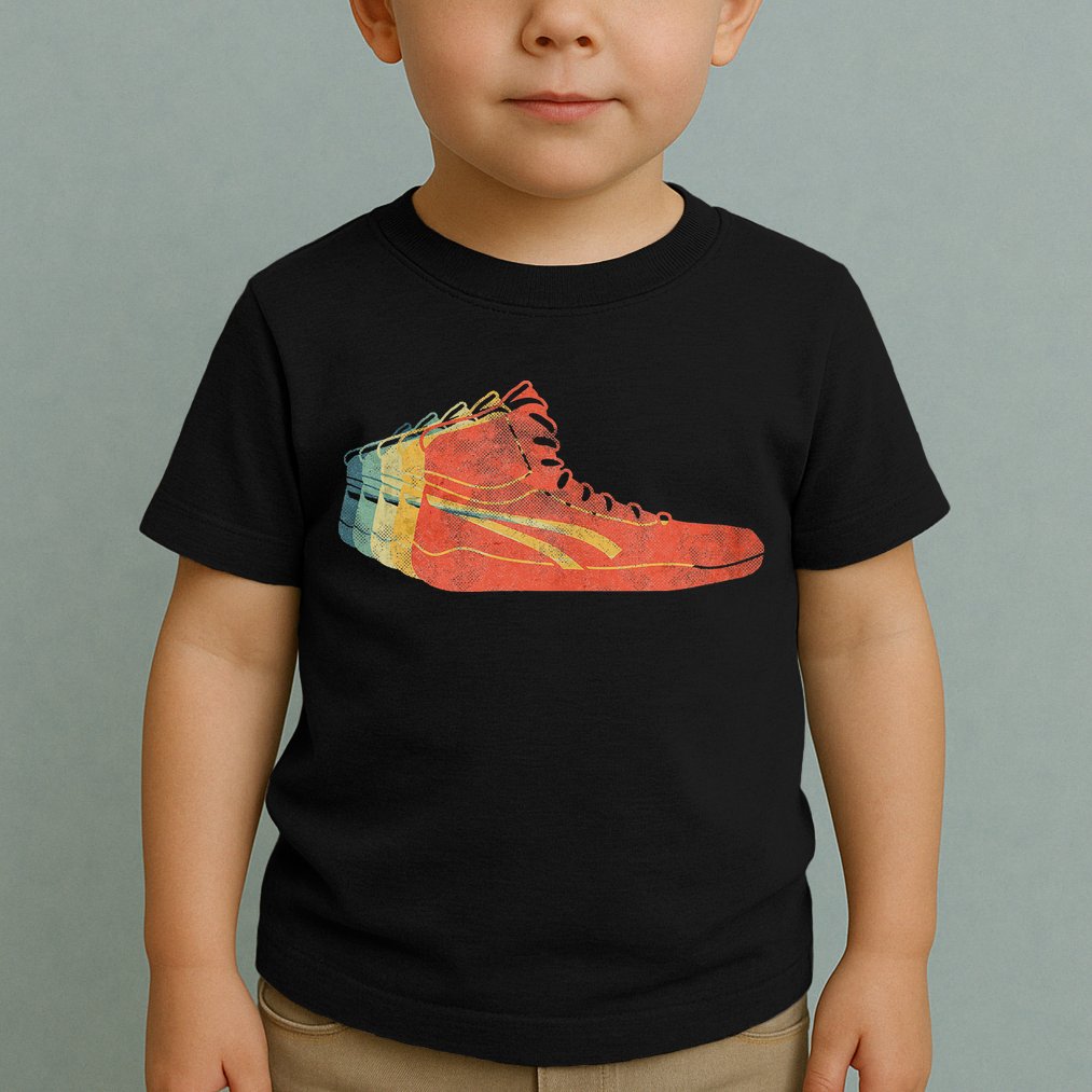 Wrestling Shoe funny sport lover wrestling Toddler T-Shirt