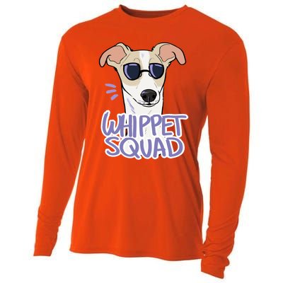 Whippet Squad (Fawn) Cooling Performance Long Sleeve Crew