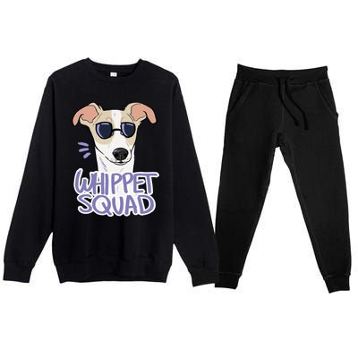 Whippet Squad (Fawn) Premium Crewneck Sweatsuit Set