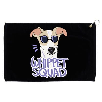 Whippet Squad (Fawn) Grommeted Golf Towel