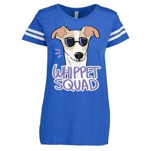 Whippet Squad (Fawn) Enza Ladies Jersey Football T-Shirt