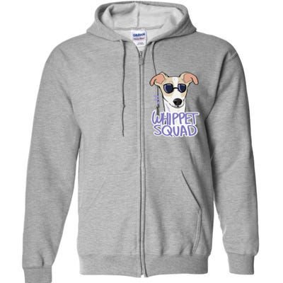 Whippet Squad (Fawn) Full Zip Hoodie