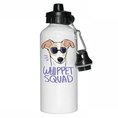 Whippet Squad (Fawn) Aluminum Water Bottle