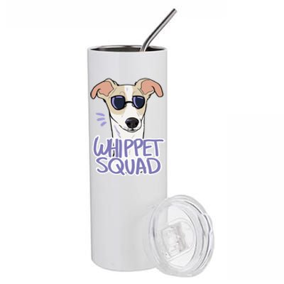 Whippet Squad (Fawn) Stainless Steel Tumbler