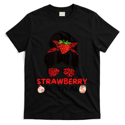 Women Strawberry Festival Fruit Lover T-Shirt