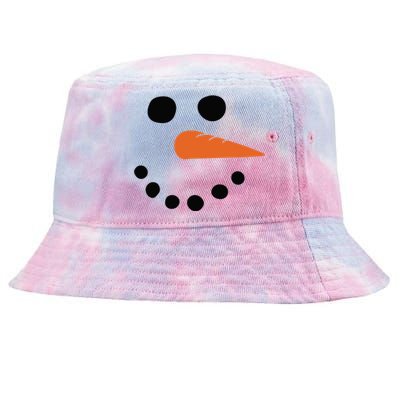 Winter Snow Face Gift Tie-Dyed Bucket Hat