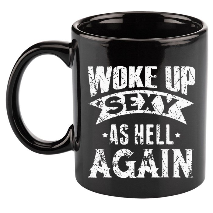 Witch Security Funny Saying Retro 11oz C Handle Ceramic Mug