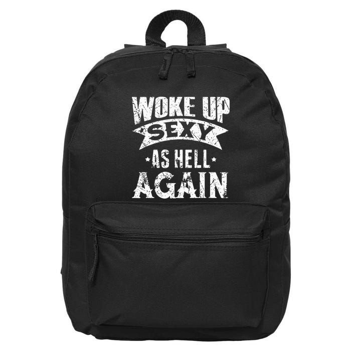 Witch Security Funny Saying Retro 16 in Basic Backpack