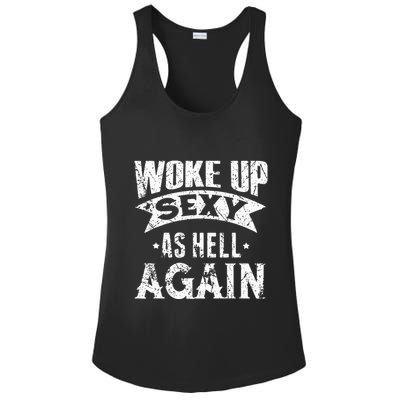 Witch Security Funny Saying Retro Ladies PosiCharge Competitor Racerback Tank