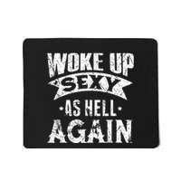 Witch Security Funny Saying Retro Mousepad