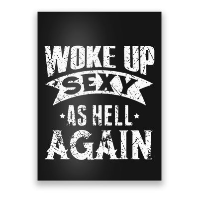Witch Security Funny Saying Retro Poster