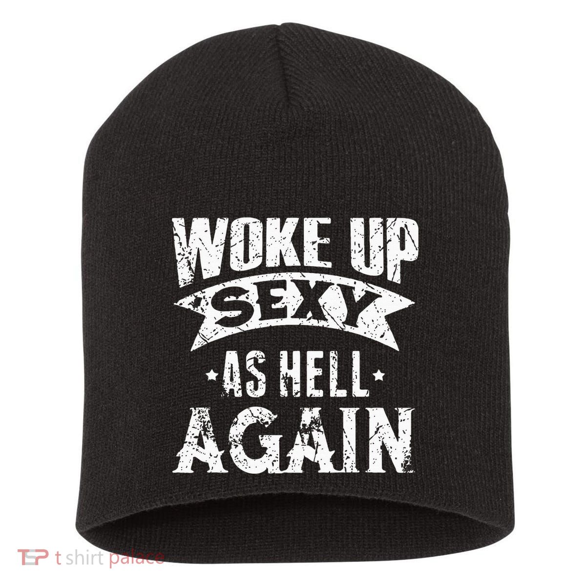 Witch Security Funny Saying Retro Short Acrylic Beanie