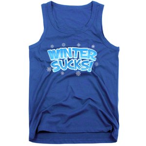 Winter Sucks Funny Christmas Gift Tank Top