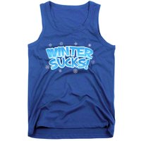 Winter Sucks Funny Christmas Gift Tank Top