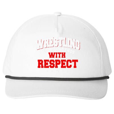 Wrestling Sport Fans Wrestlers Submission Freestyle Snapback Five-Panel Rope Hat