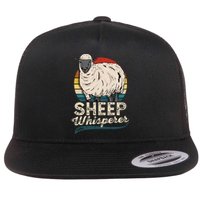 Whisperer S.H.E.E.P Farmer Rancher Ranch Flat Bill Trucker Hat