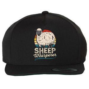 Whisperer S.H.E.E.P Farmer Rancher Ranch Wool Snapback Cap