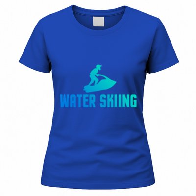 Water Skiing Funny Water Skier Gift Women's T-Shirt