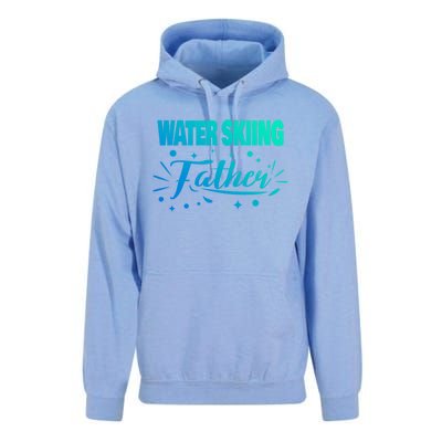 Water Skiing Father Water Skier Gift Unisex Surf Hoodie