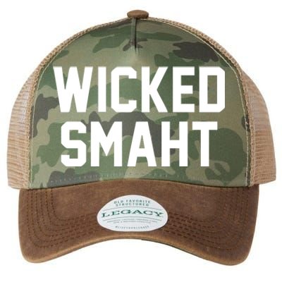 Wicked Smaht Funny Legacy Tie Dye Trucker Hat