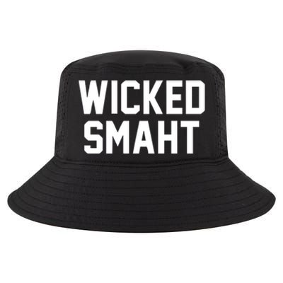 Wicked Smaht Funny Cool Comfort Performance Bucket Hat