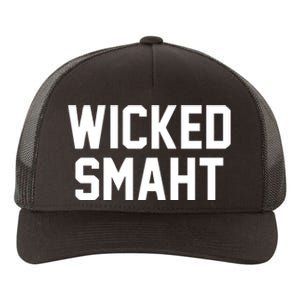 Wicked Smaht Funny Yupoong Adult 5-Panel Trucker Hat