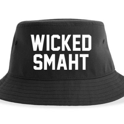 Wicked Smaht Funny Sustainable Bucket Hat