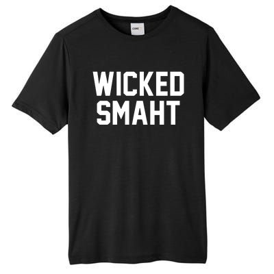 Wicked Smaht Funny Tall Fusion ChromaSoft Performance T-Shirt