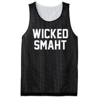 Wicked Smaht Funny Mesh Reversible Basketball Jersey Tank