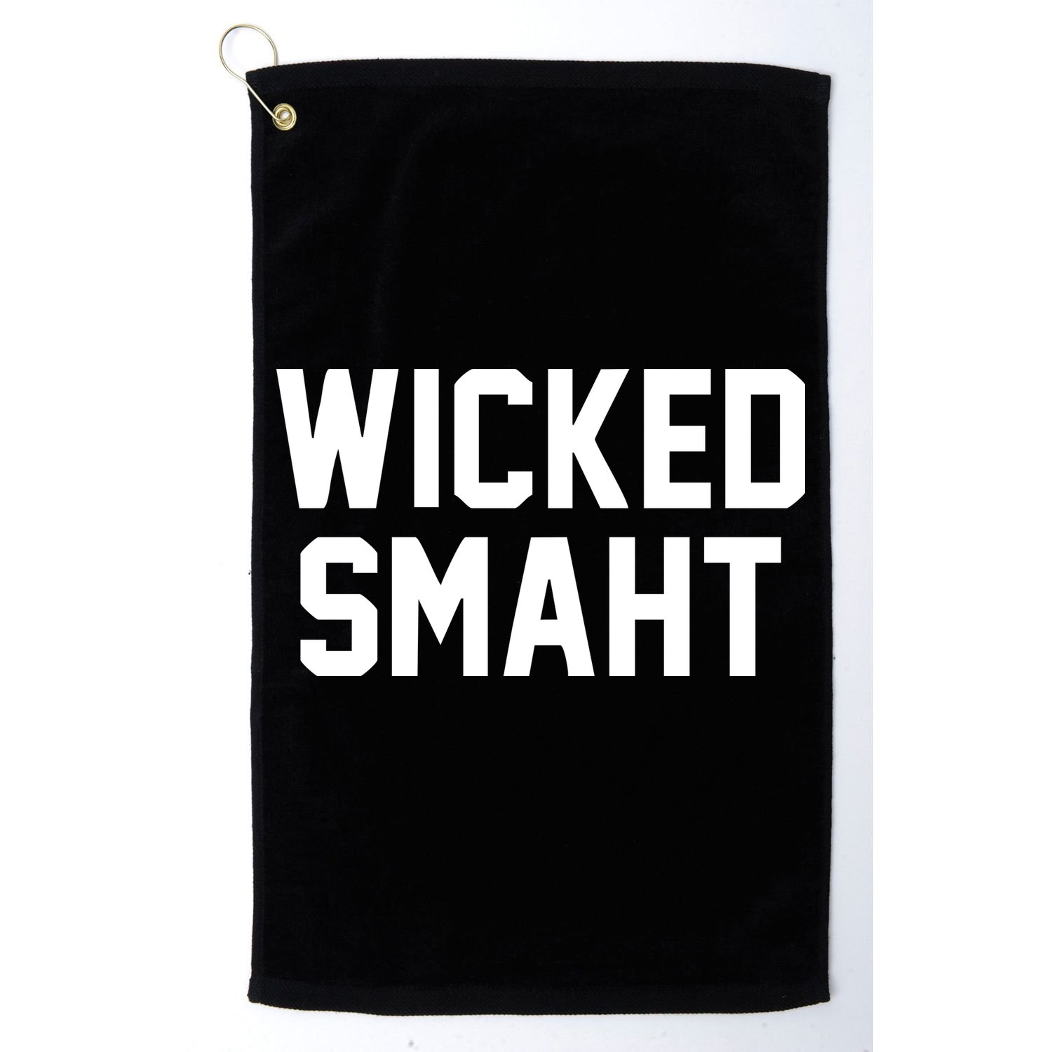 Wicked Smaht Funny Golf Towel
