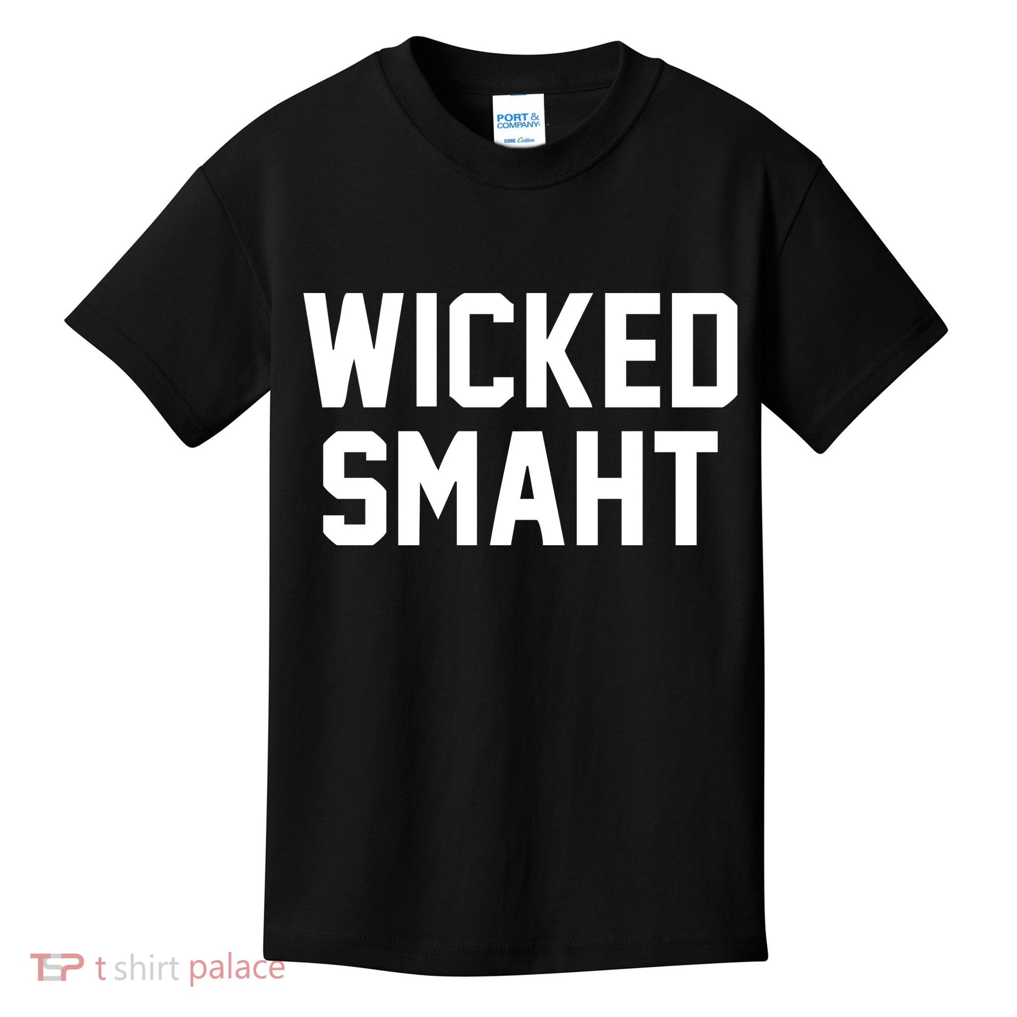Wicked Smaht Funny Kids T-Shirt