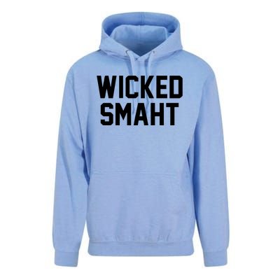 Wicked Smaht Funny Unisex Surf Hoodie