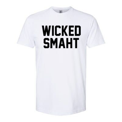 Wicked Smaht Funny Softstyle® CVC T-Shirt