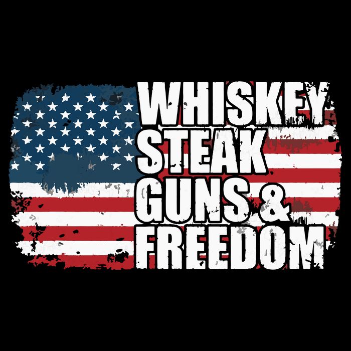 Whiskey Steak Guns And Freedom Patriotic Flag 4th Of July Backpack