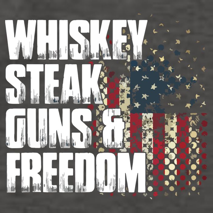 Whiskey Steak Guns Freedom Patriotic Flag Gift Vector Backpack
