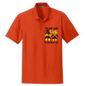 Womens Softball Grandma Gigi Granddaughter Fan Baseball Gigi Dry Zone Grid Polo