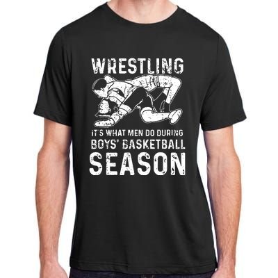 Wrestling Season Gift Adult ChromaSoft Performance T-Shirt