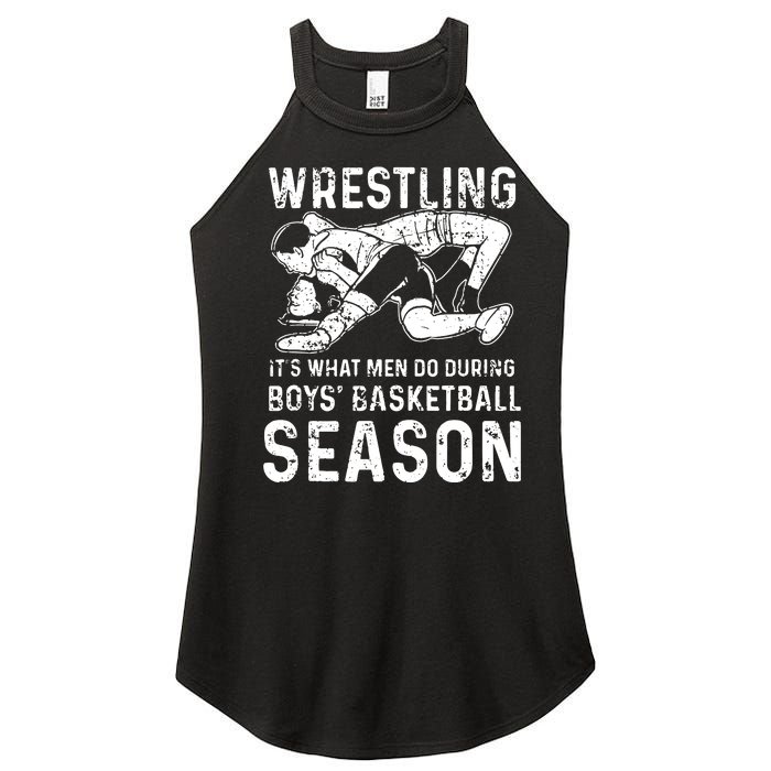 Wrestling Season Gift Women’s Perfect Tri Rocker Tank