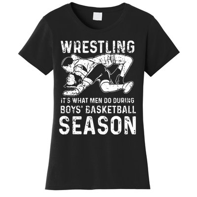 Wrestling Season Gift Women's T-Shirt