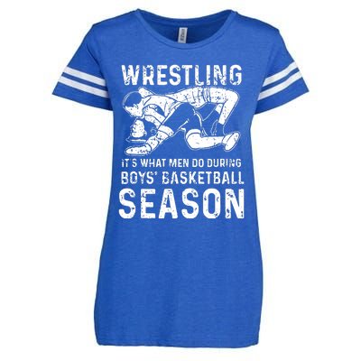 Wrestling Season Gift Enza Ladies Jersey Football T-Shirt