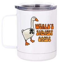 WorldS Silliest Goose 12 oz Stainless Steel Tumbler Cup