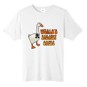 WorldS Silliest Goose Tall Fusion ChromaSoft Performance T-Shirt