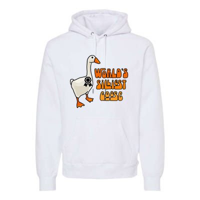 WorldS Silliest Goose Premium Hoodie